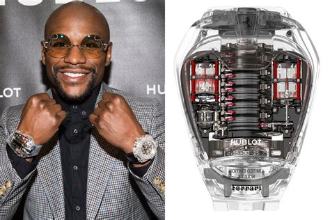 mayweather hublot laferrari|Floyd Mayweather's Watch Collection Including an $18 Million .